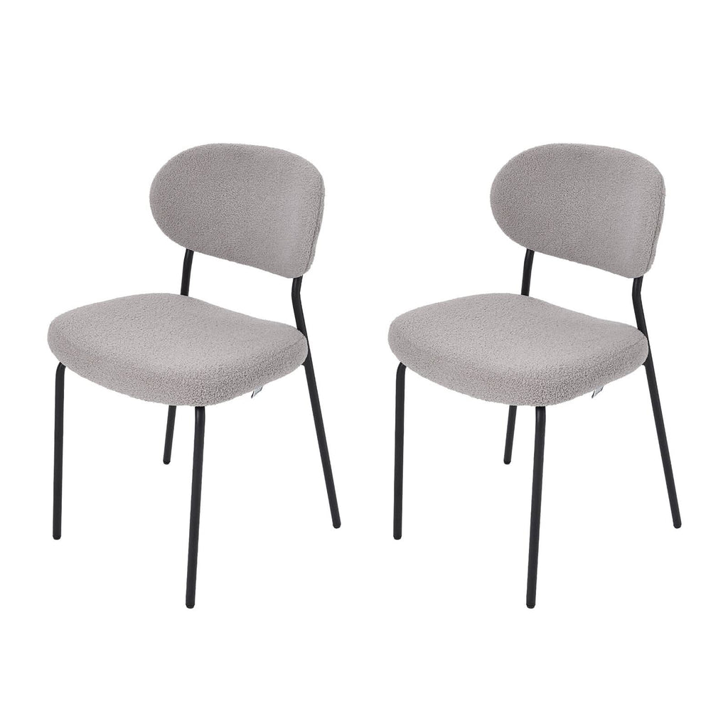 Teddy Fabric Dining Chair Set