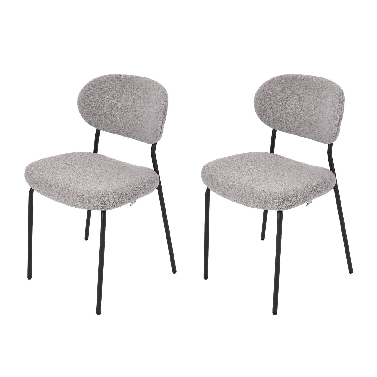 Teddy Fabric Dining Chair Set