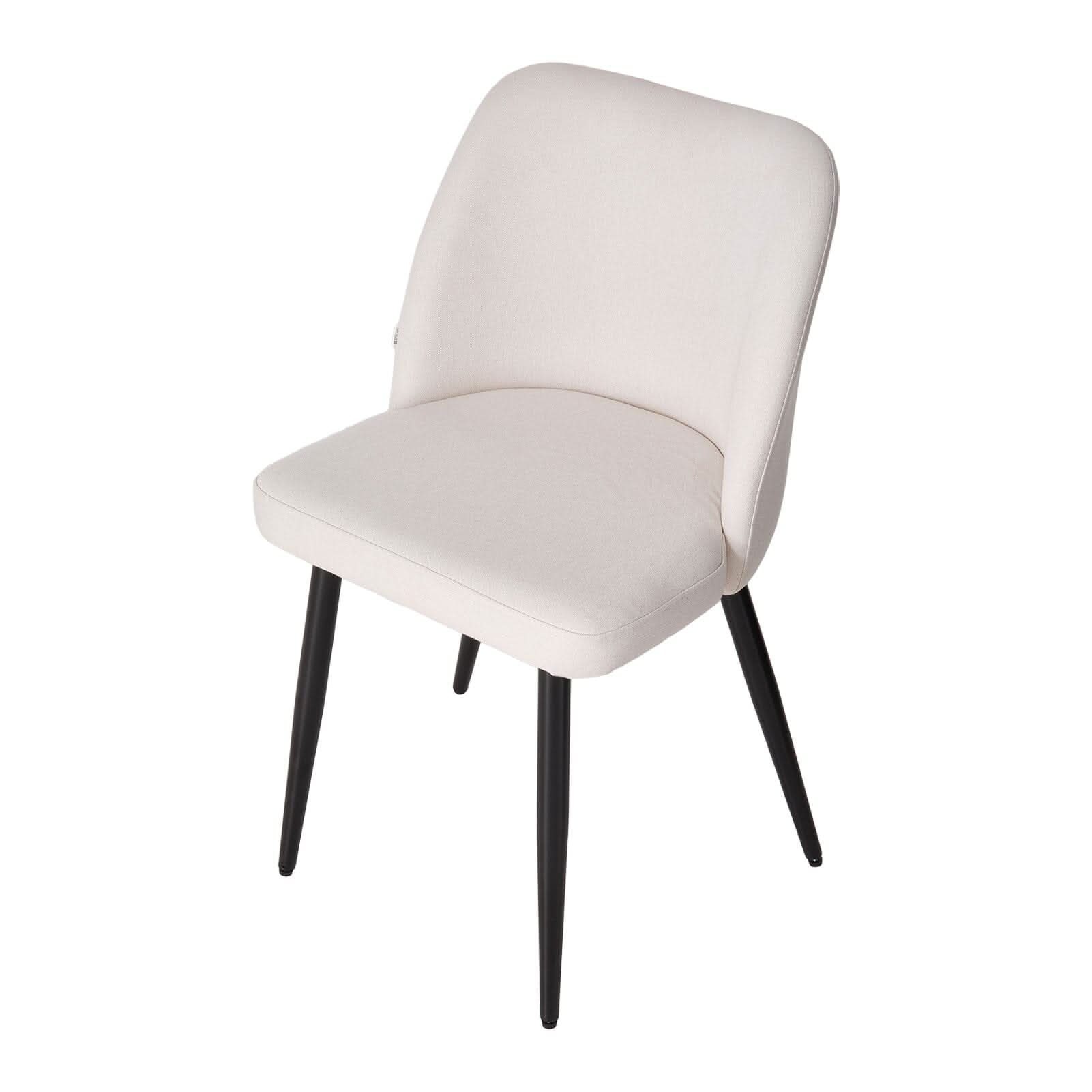 Modern Upholstered Dining Chair Set – Compact Size