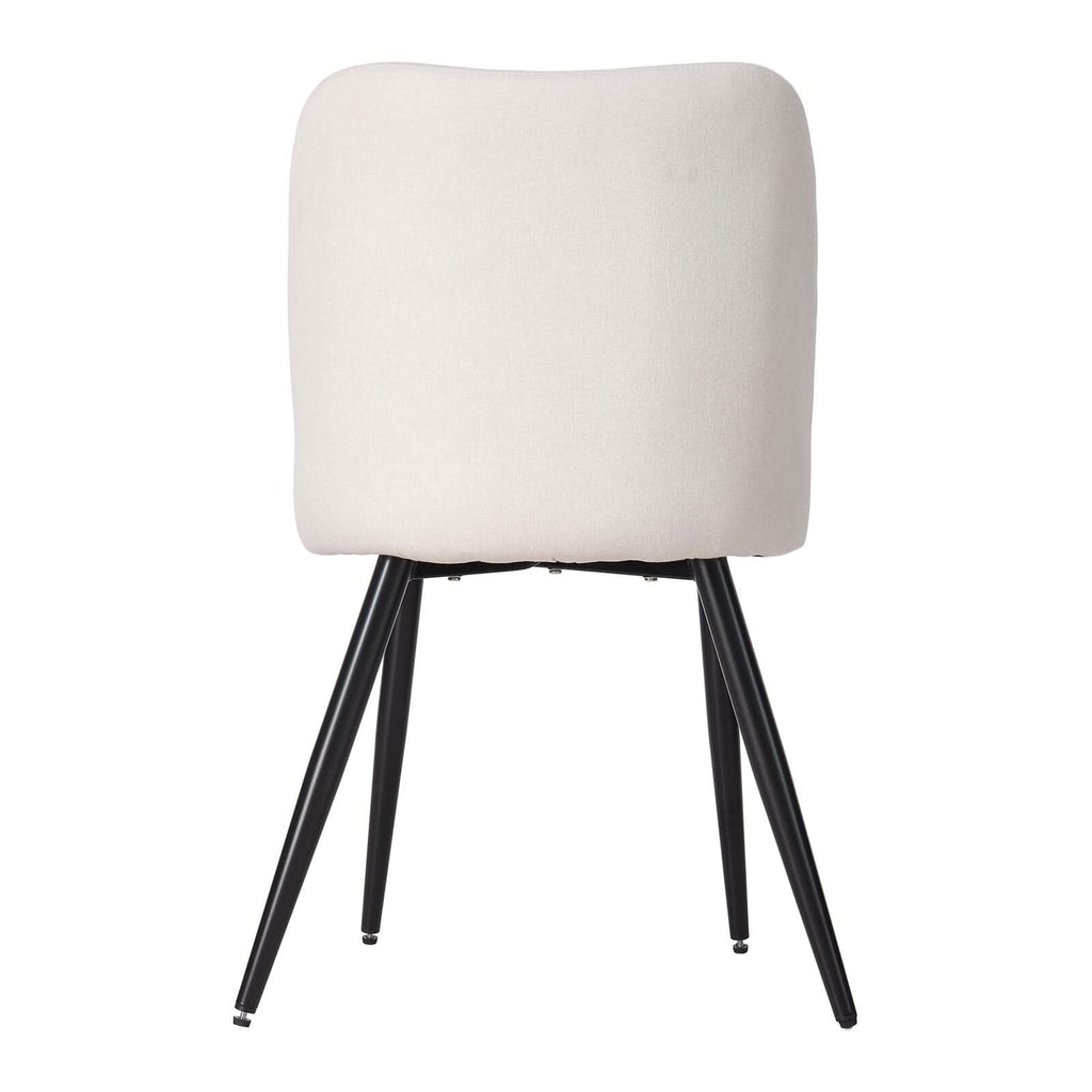 Modern Upholstered Dining Chair Set – Compact Size
