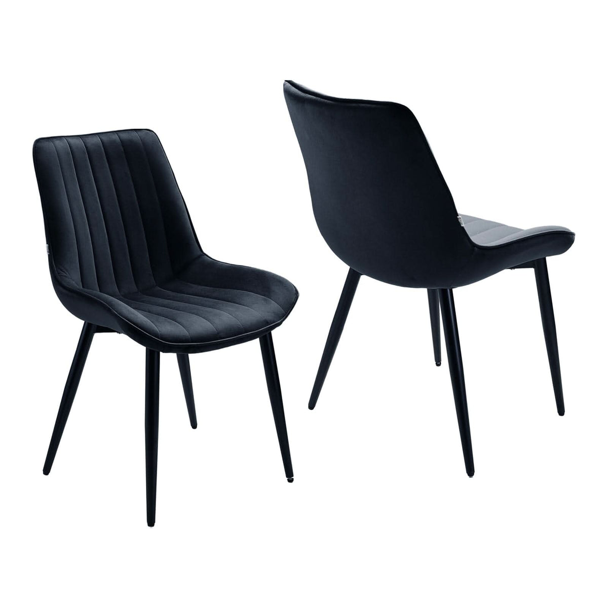 Modern Upholstered Dining Chair Set – Standard Size