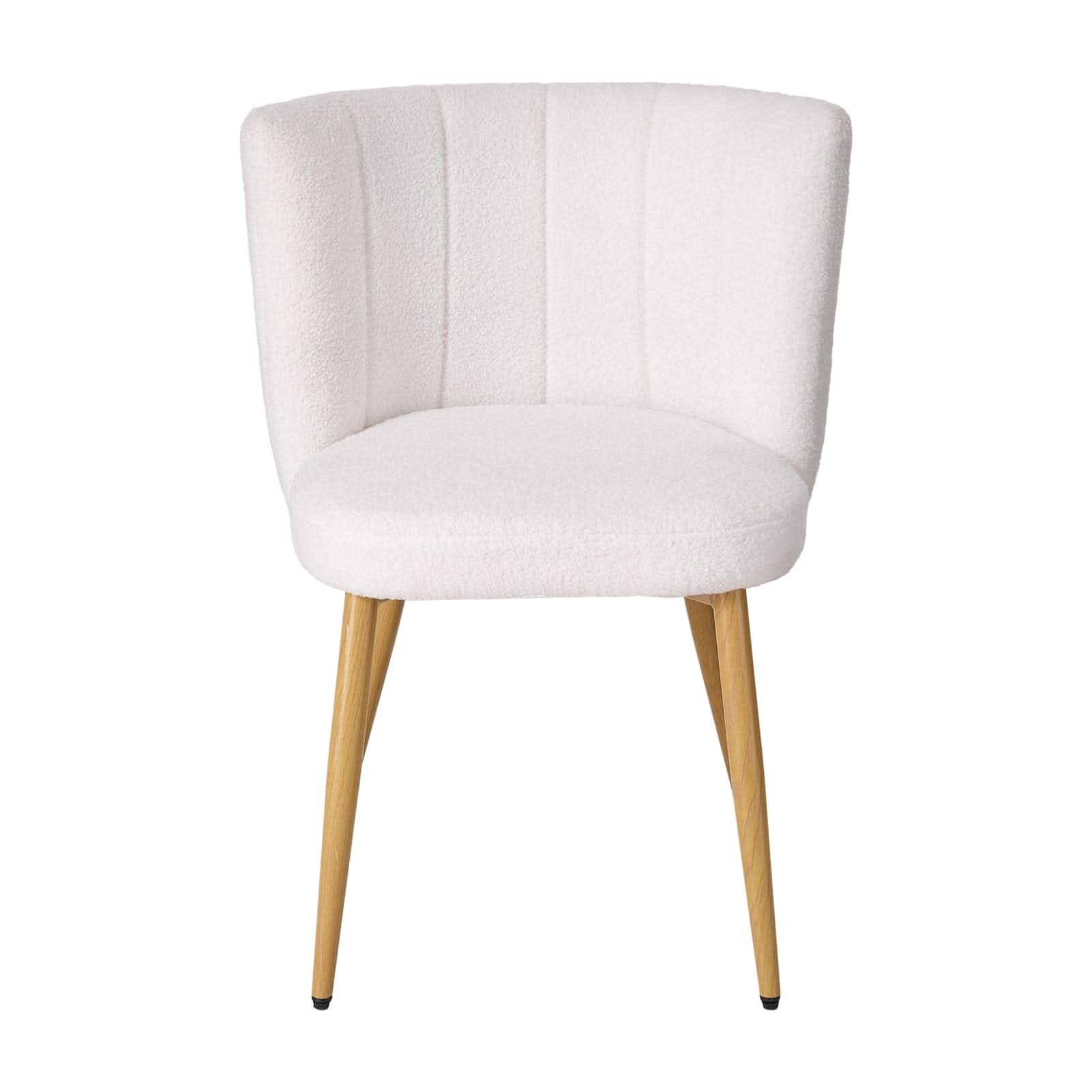 Modern Teddy Upholstered Dining Chair Set