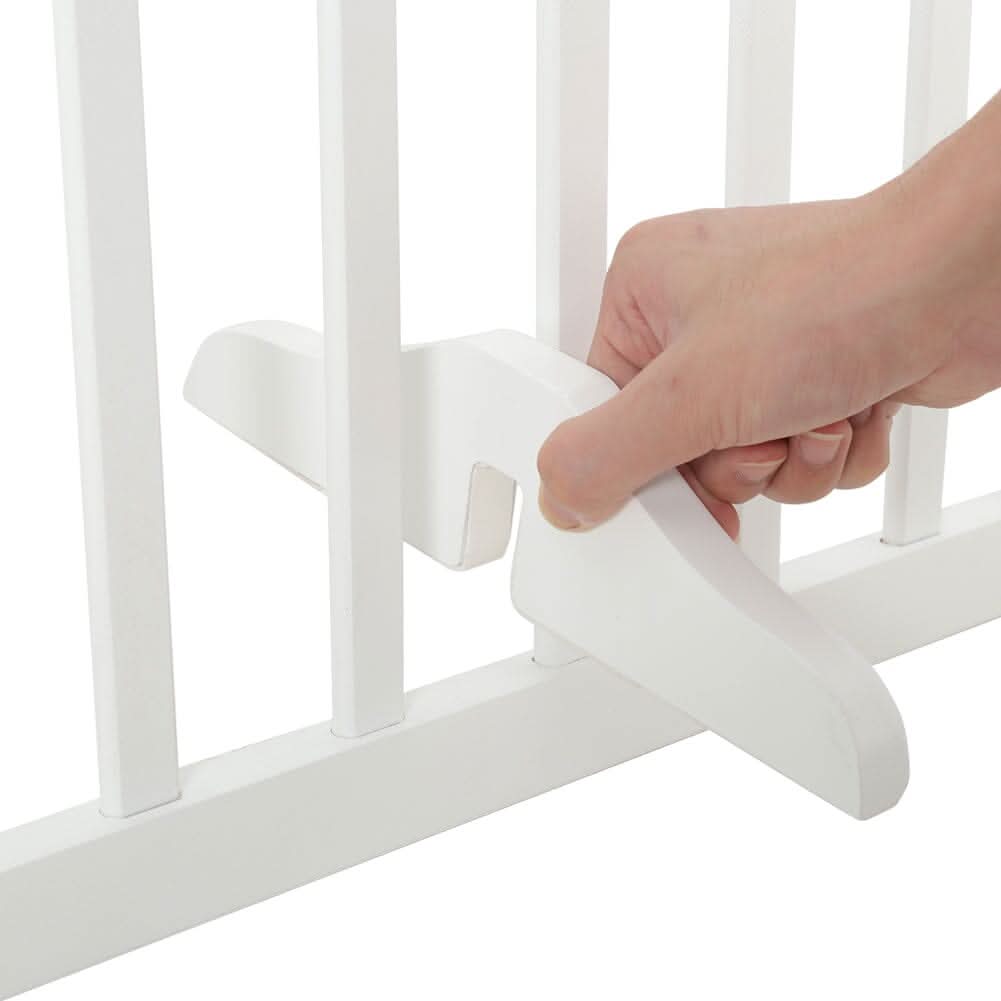 82cm H Foldable Freestanding Kid Gate or Pet Gate 3/4 Panels Safety Fence