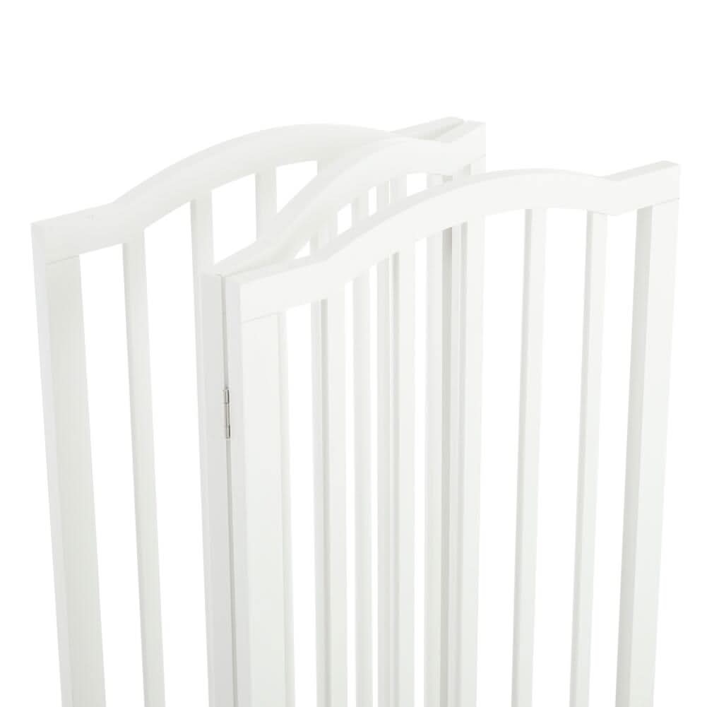 82cm H Foldable Freestanding Kid Gate or Pet Gate 3/4 Panels Safety Fence