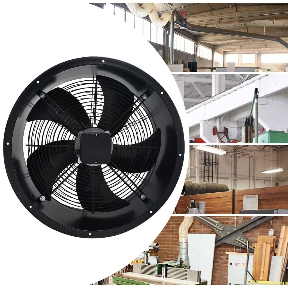 Ventilation Wall-Mounted Exhaust Axial Fan 14/16/20/22/24 inch