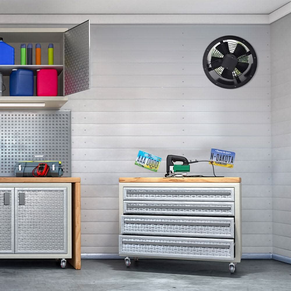 Ventilation Wall-Mounted Exhaust Axial Fan 8/10/12/14/16/18/20/22 inch