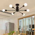 Industrial Style 6-Light Ceiling Light