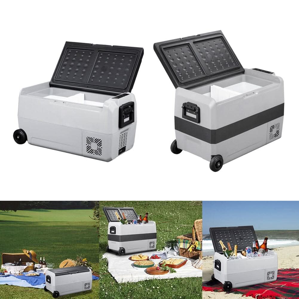 36L Portable Car Compressor Refrigerator for Camping Road Trip