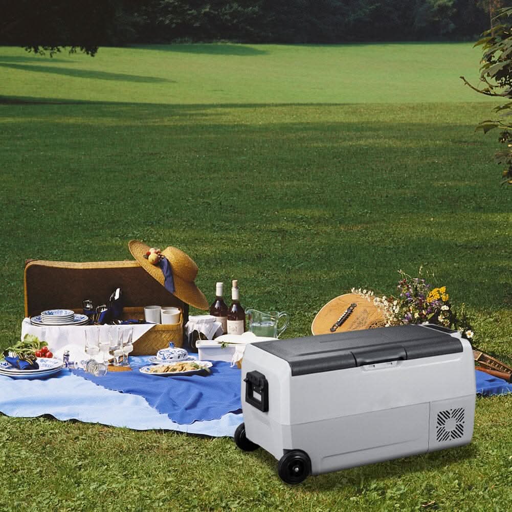 36L Portable Car Compressor Refrigerator for Camping Road Trip