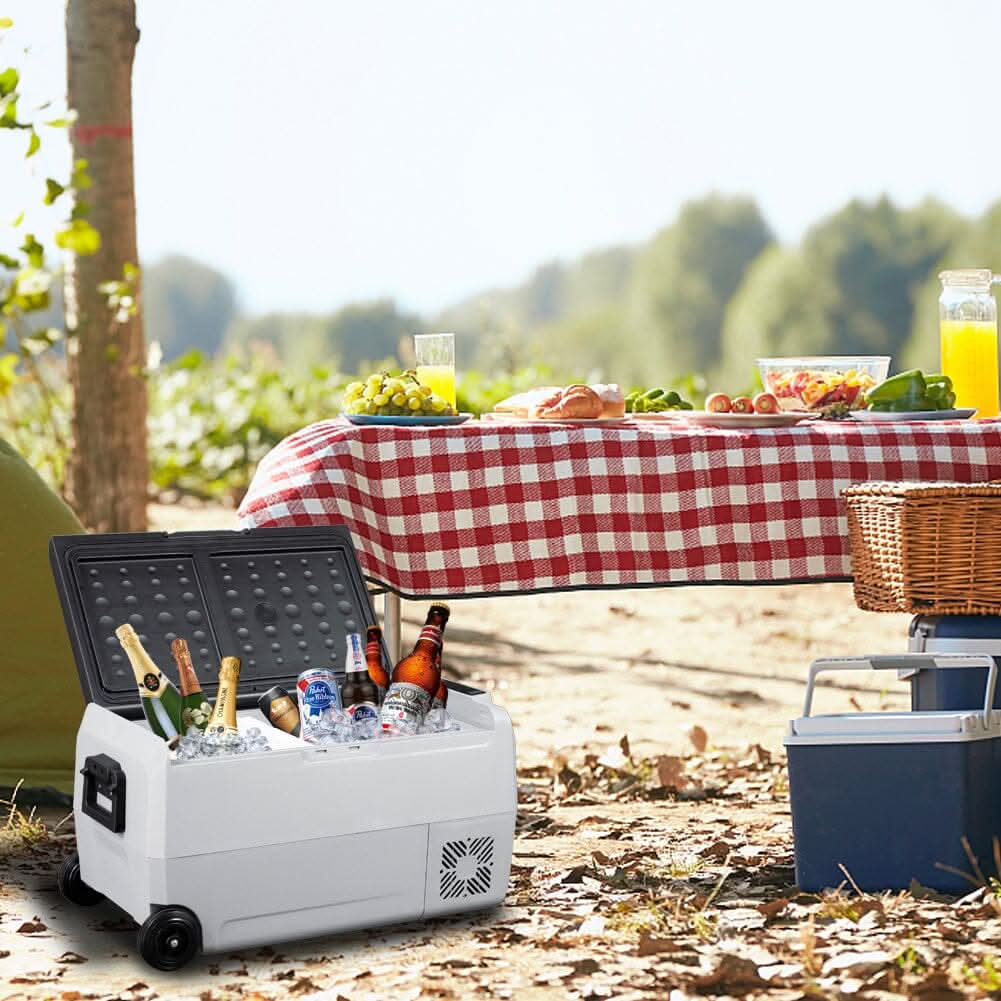 36L Portable Car Compressor Refrigerator for Camping Road Trip