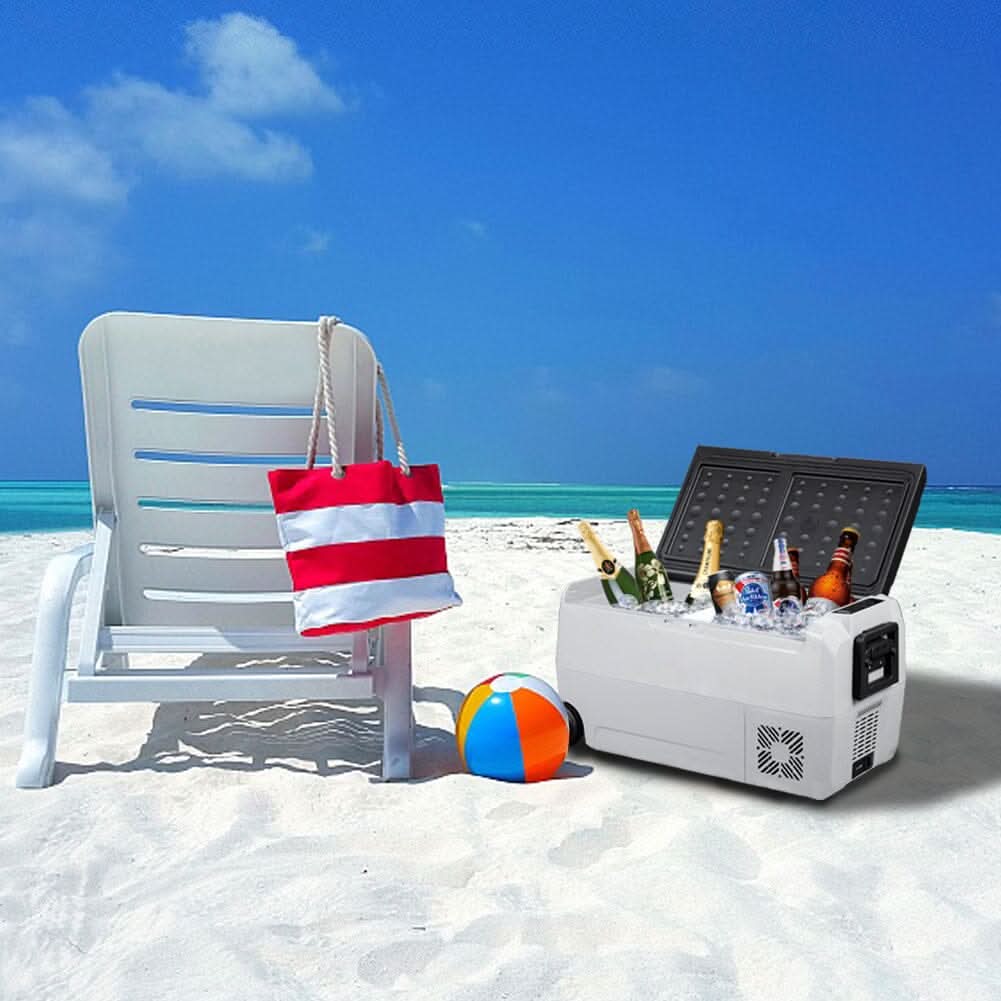 36L Portable Car Compressor Refrigerator for Camping Road Trip