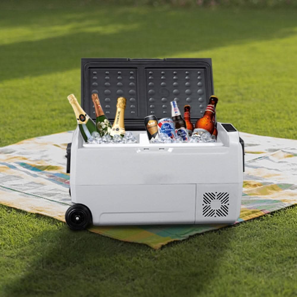 36L Portable Car Compressor Refrigerator for Camping Road Trip