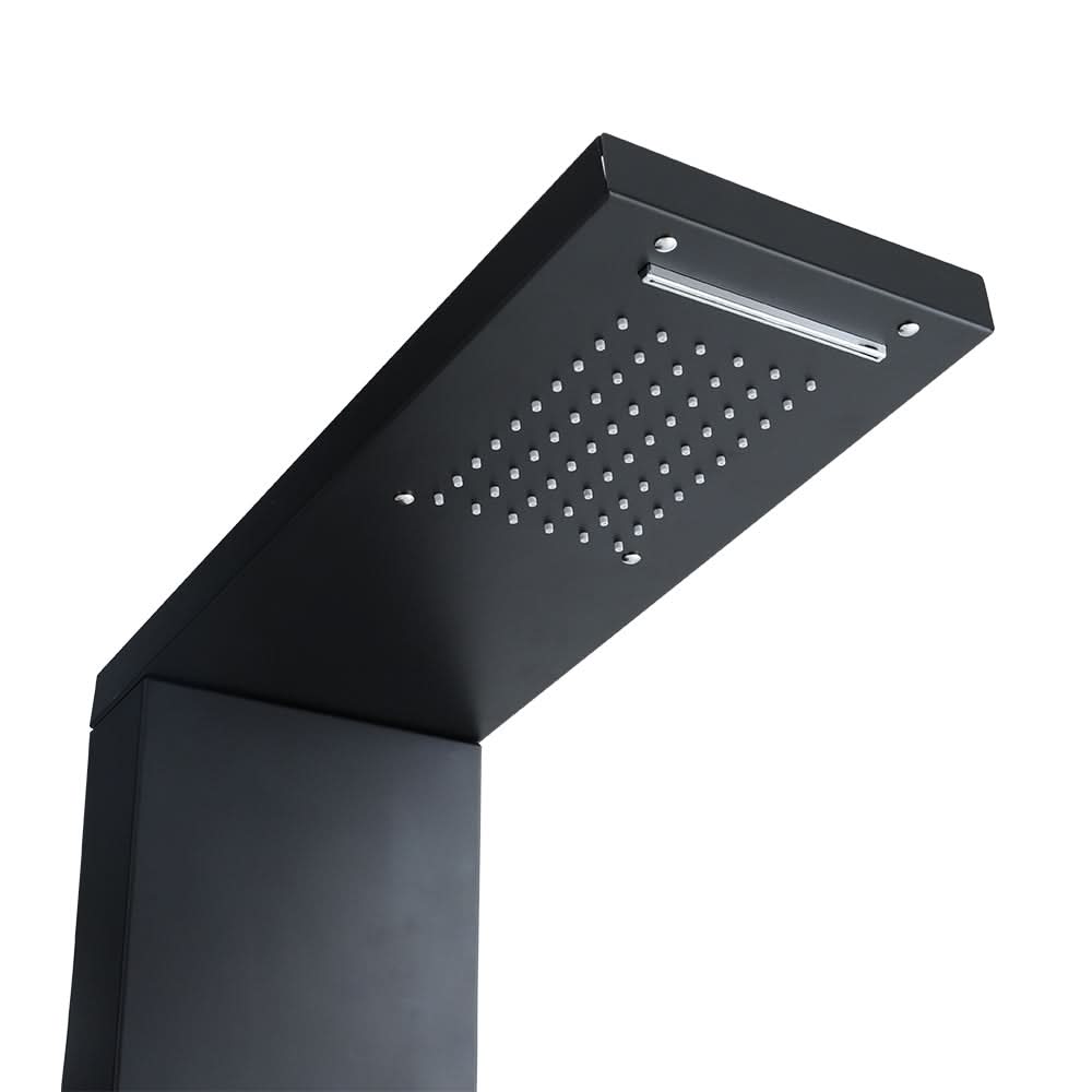 126cm Height 5 Function LED Display Shower Panel Shower System with Hand Shower Head