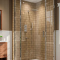 Metal Thermostatic Handshower and Showerhead Mixer Set