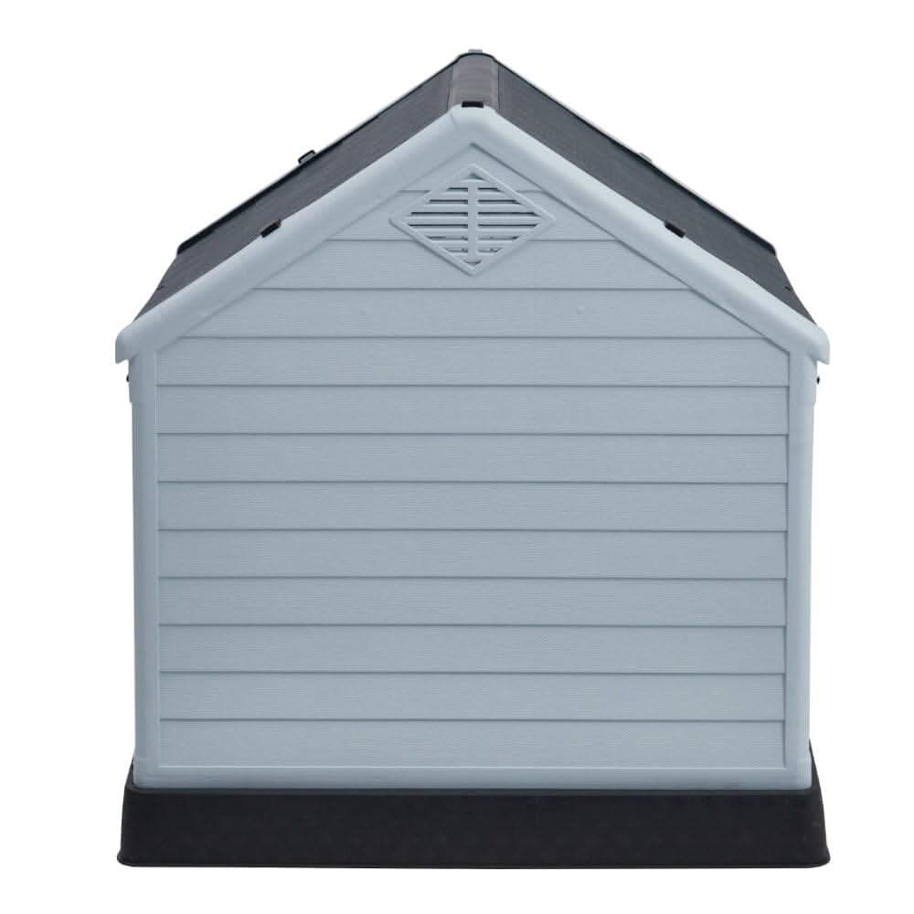 82cm H Outdoor Waterproof Dog House with Air Vents and Door