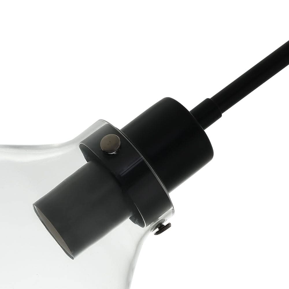 Modern Style Glass Single Light Pendant Light