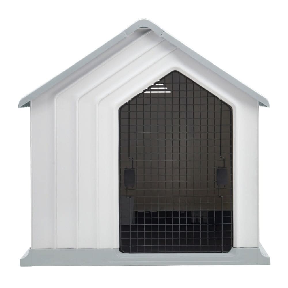 60 cm H Waterproof Plastic Dog House Pet Kennel with Door