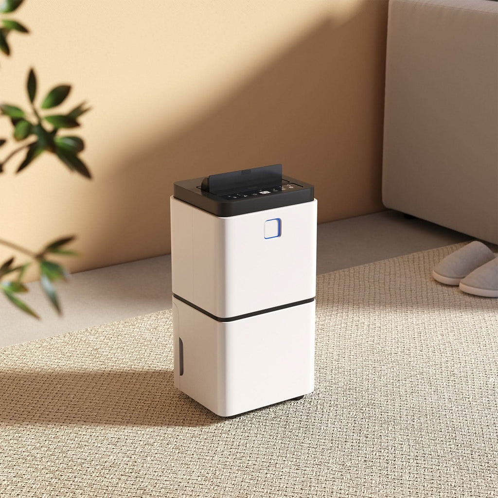 12L Dehumidifier with Water Tank Wheels Connecting To The WiFi