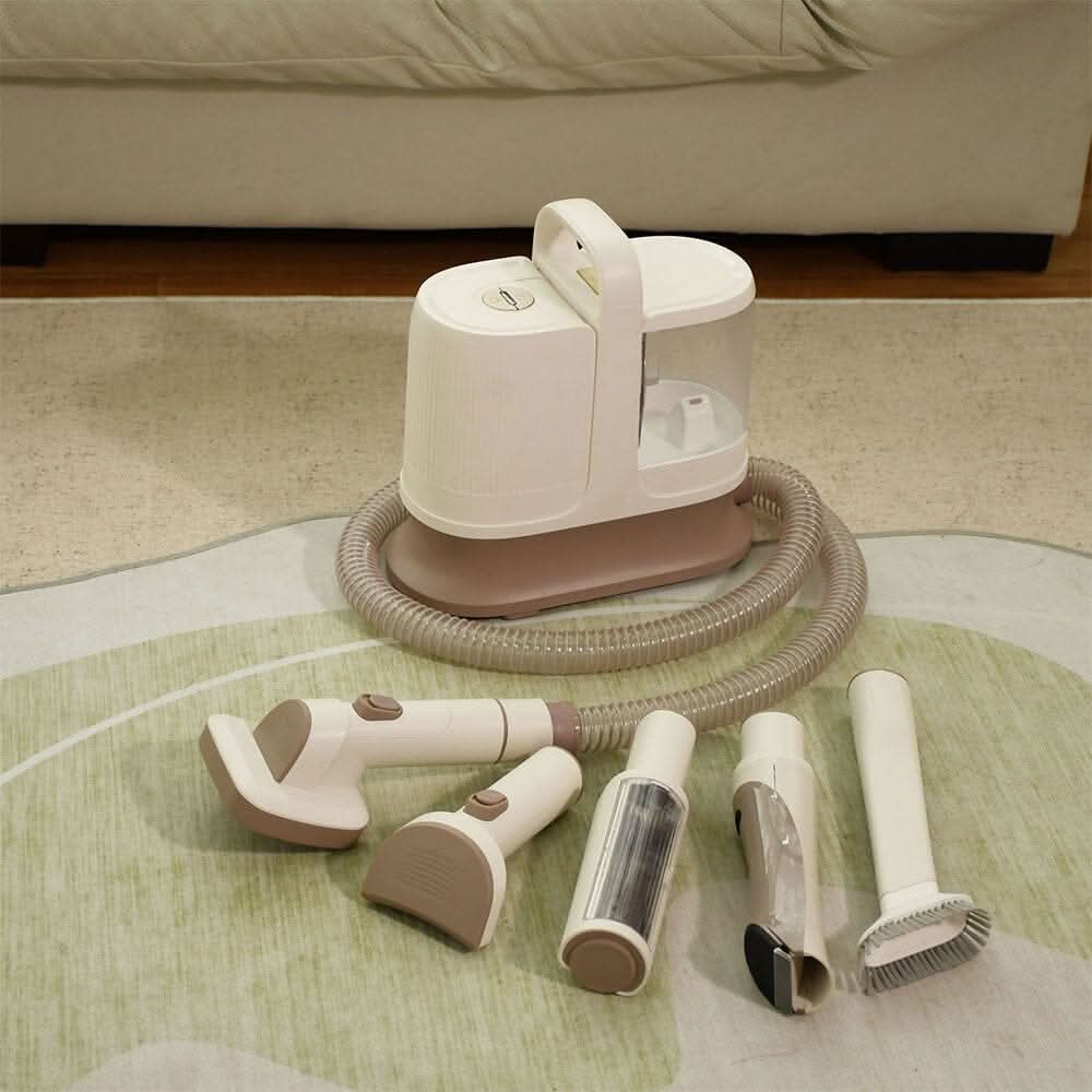 6 in 1 Pet Grooming Kit Vacuum with Brushes Comb