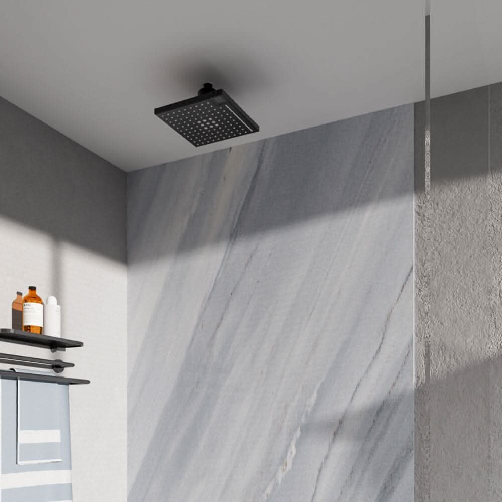 Bathroom Deco Large Smart Sensor Rain Shower Head with Digital Display