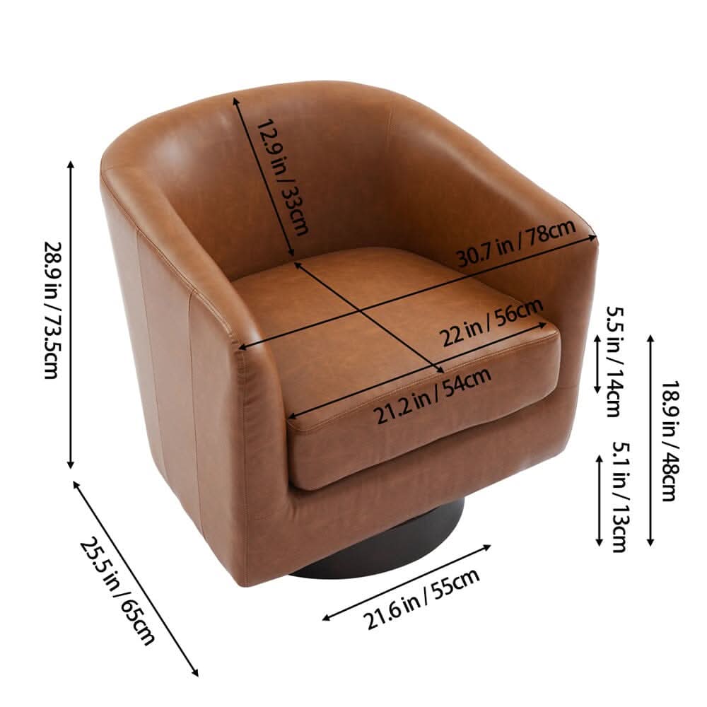 Upholstered Swivel Accent Chair Collection