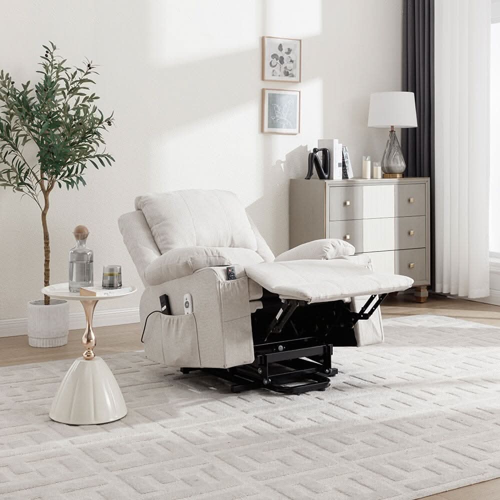 Electric Recliner Chair (Model 01) with Massage Heating Function and Cup Holders