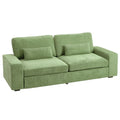 Two-Seater Sofa with Chenille Upholstery and Plush Cushioning