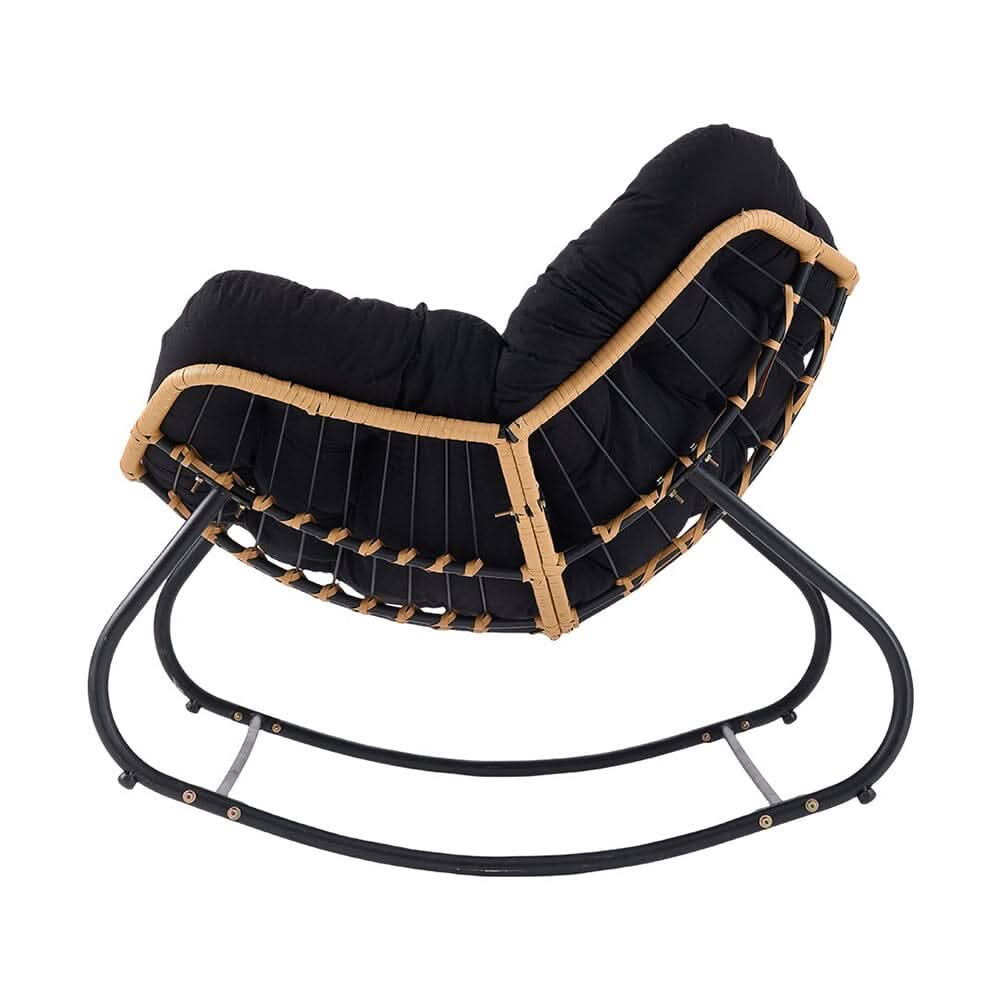 Large Oversized Nest Rocking Chair with Tufted Cushion Collection