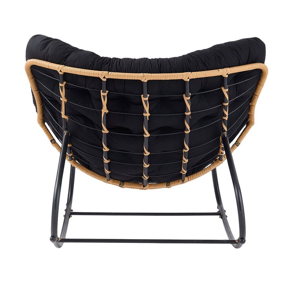 Large Oversized Nest Rocking Chair with Tufted Cushion Collection