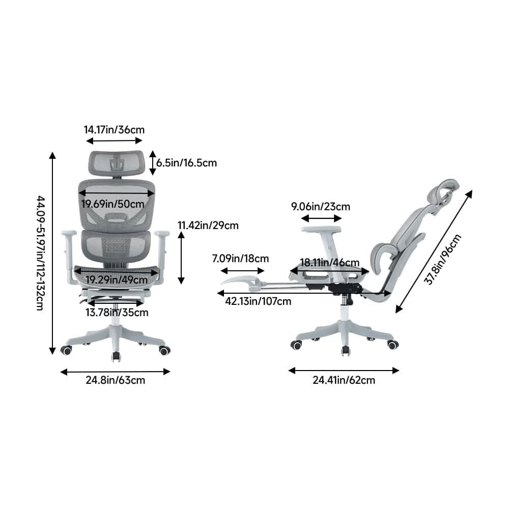 Professional Mesh Office Chair Collection Standard Regular Premium Models