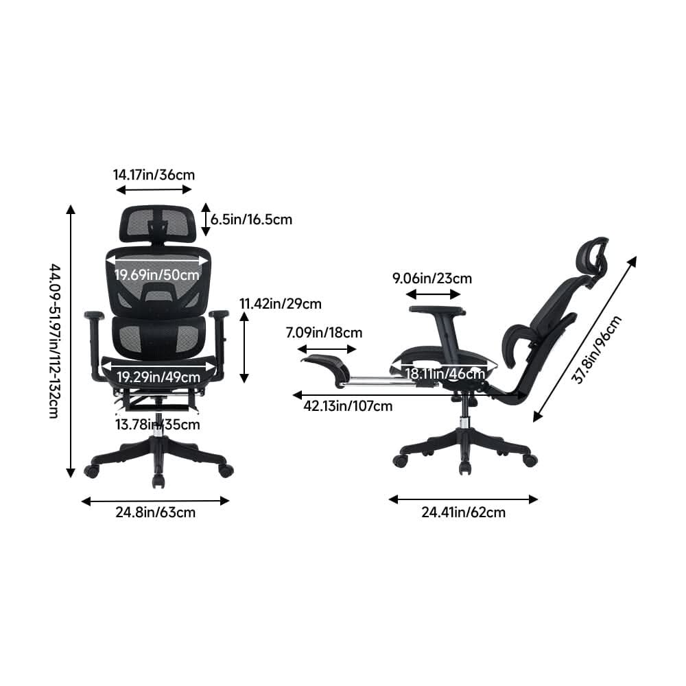 Premium Massage Office Chair with Heating Function