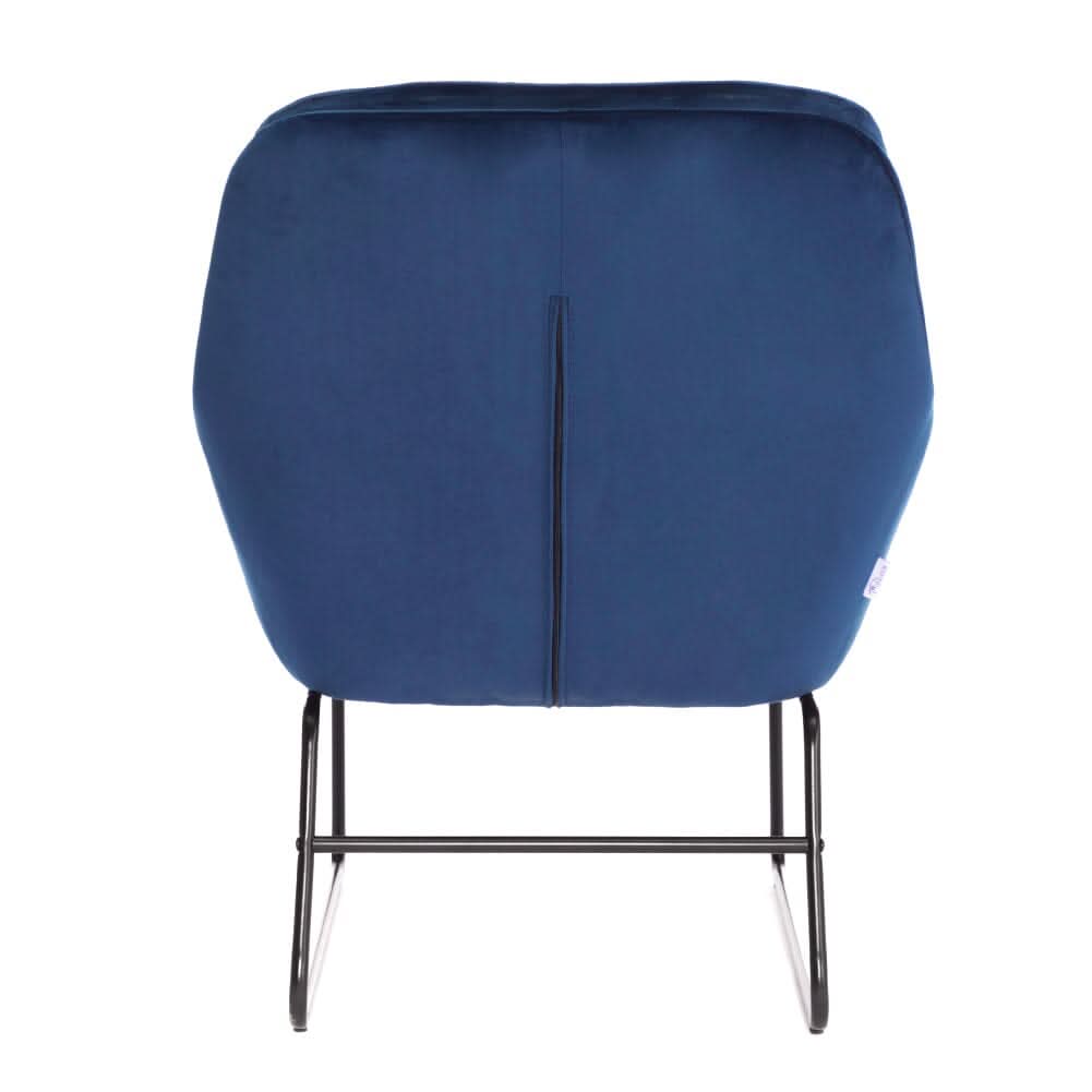 75cm Wide Faux Leather Armchair Double Layer Padded Occasional Chair