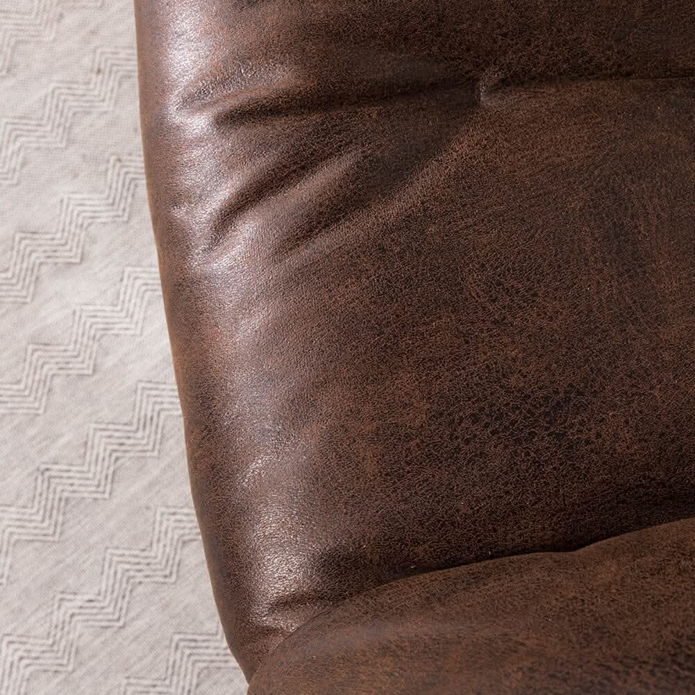 Contemporary Metal Legs Tufted Leisure Armchair