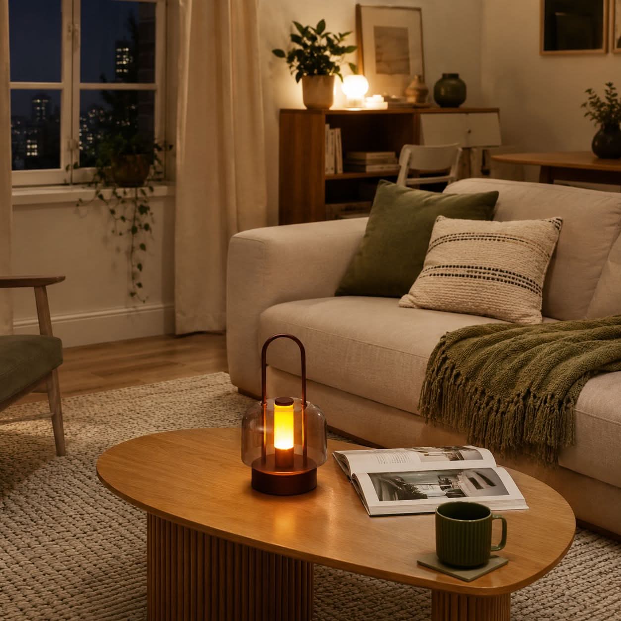 Portable Ambient Table Lamp