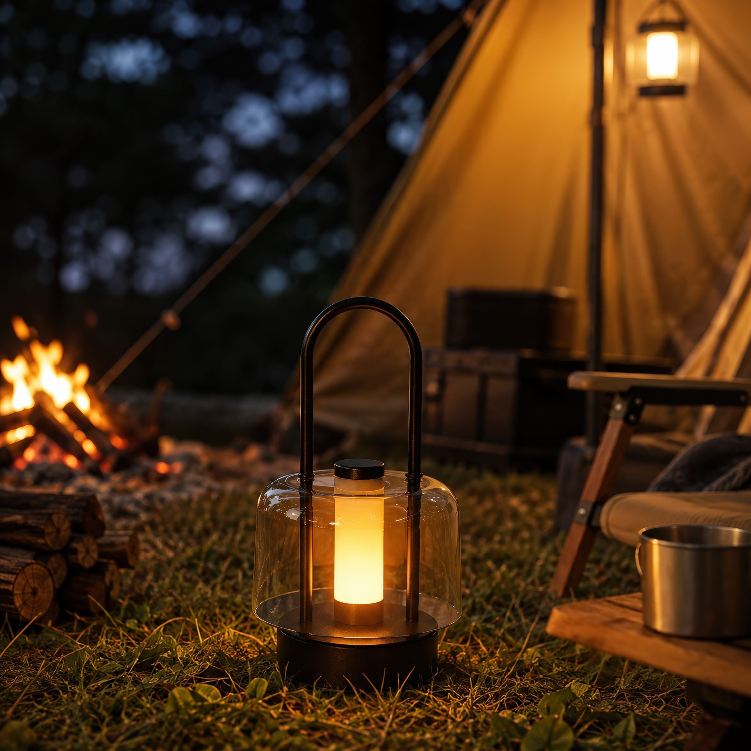 Portable Ambient Table Lamp