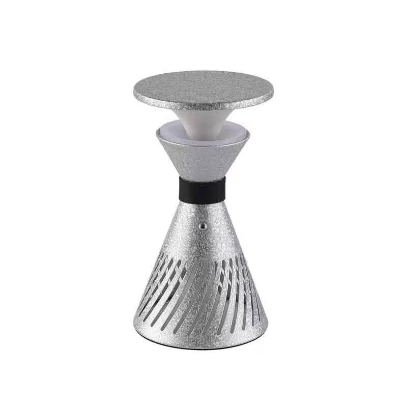 Retro Funnel Ambient Table Lamp - Portable Dimmable Cordless LED Light