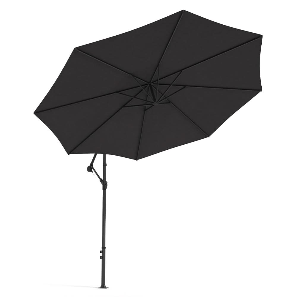 3M Sun Parasol Black Hanging Banana Umbrella