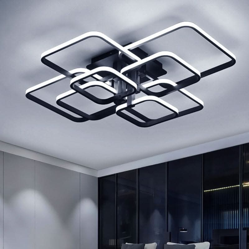 Contemporary LED Energy-efficient Semi Flush Ceiling Light