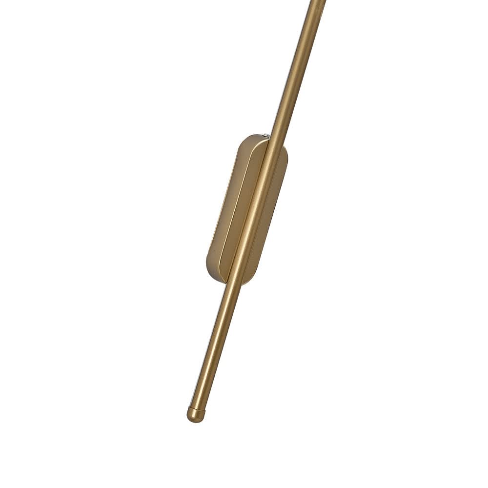 Modern Gold Aluminum Linear LED Wall Lighting Fixture 100cm