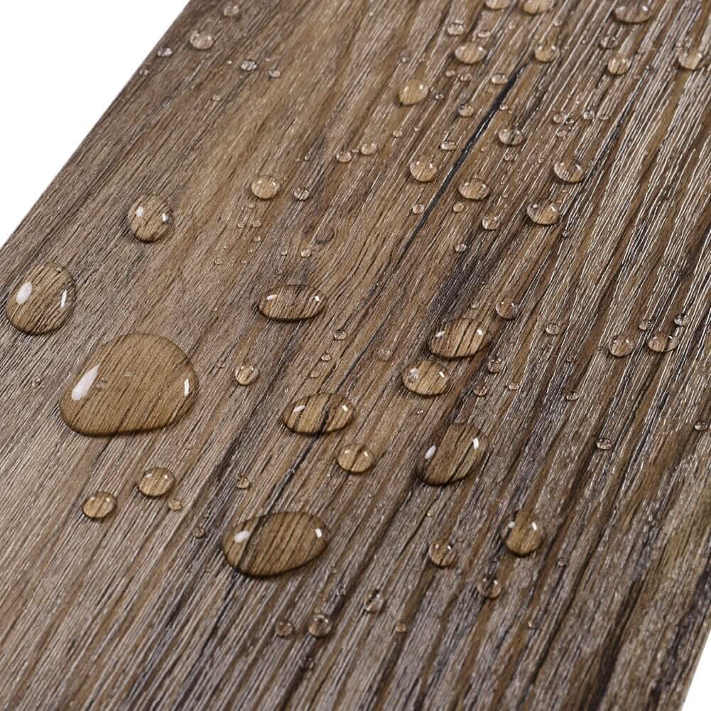 36/72Pcs Modern PVC Wood-Look Peel and Stick Floor Tiles