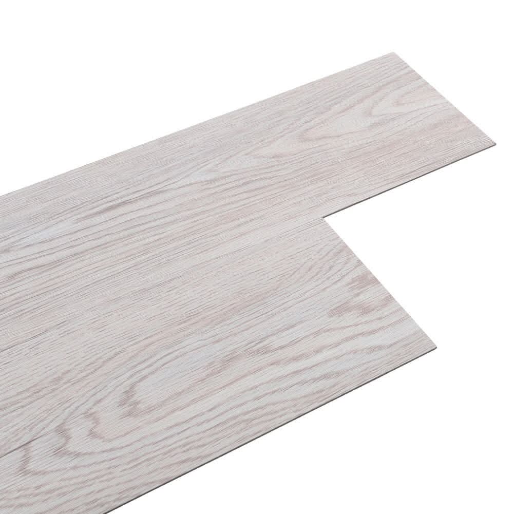 36/72Pcs Modern PVC Wood-Look Peel and Stick Floor Tiles