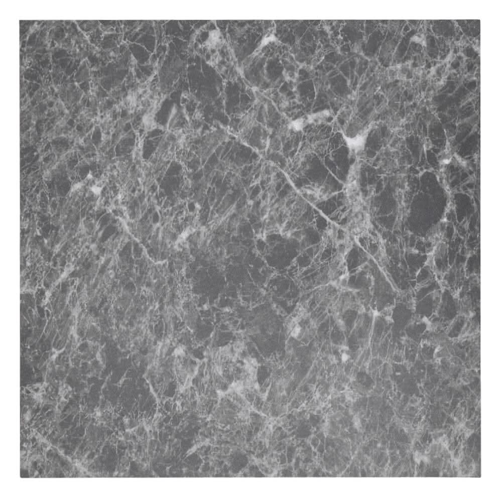 24/48Pcs White Square Stone Effect Floor Tiles
