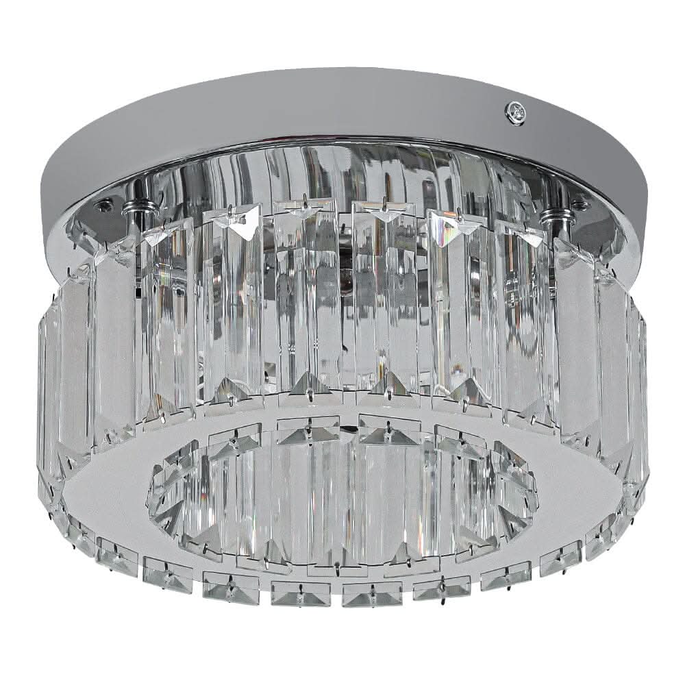 Modern Round Crystal Ceiling Light