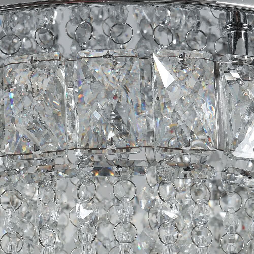 Elegant Crystal Round Ceiling Light