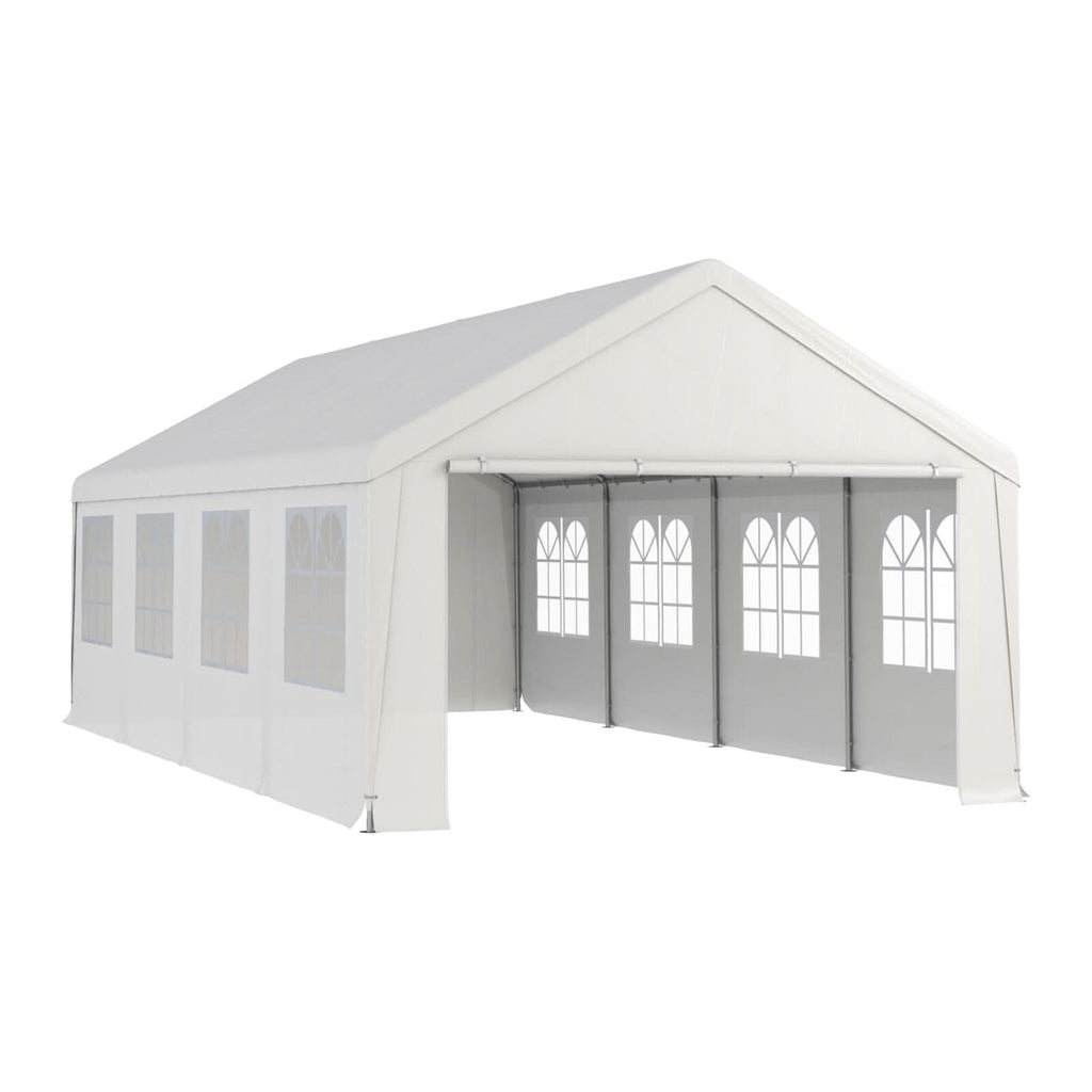 4*6m/4*8m Garden Party Tent with Removable Sidewalls and Doors