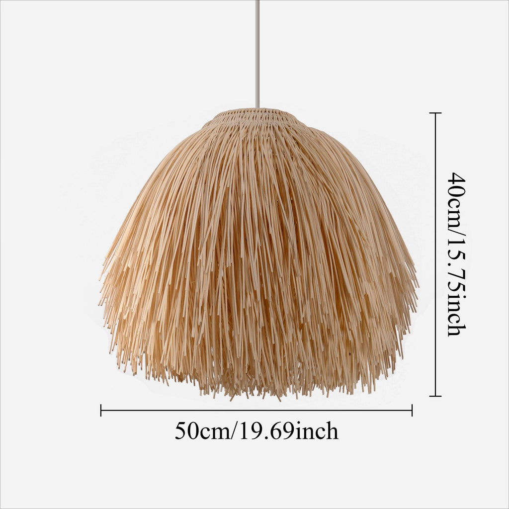 Lightsin Scarecrow Rattan Pendant Light