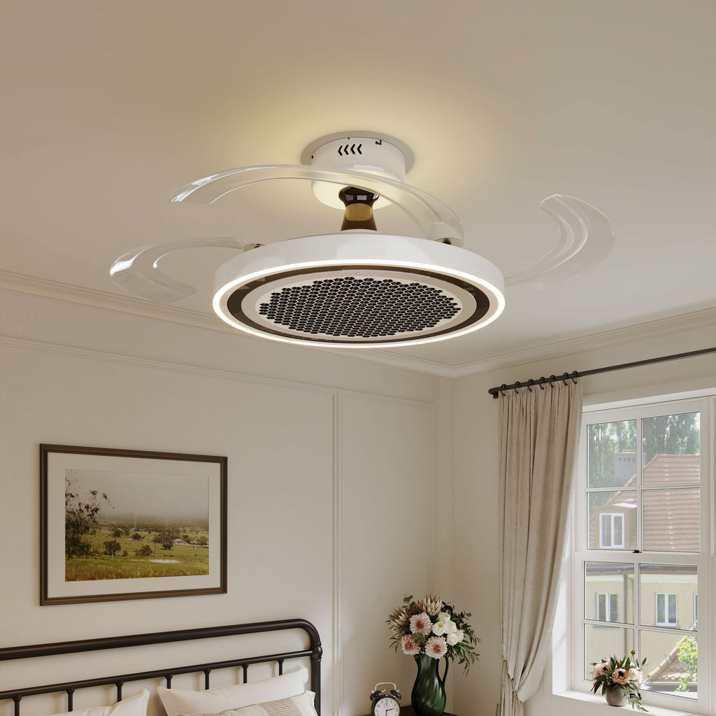 Lightsin 48 Inch Ceiling Fan with Timer and Reversible Motor