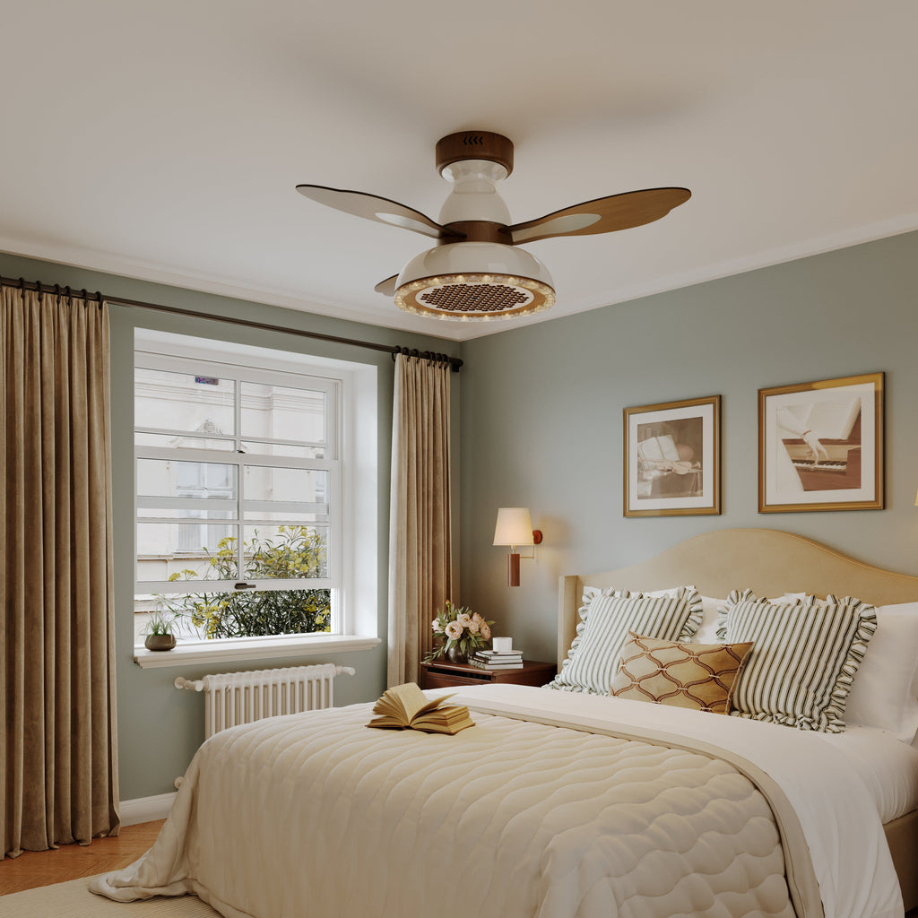 Lightsin 36 Inch Ceiling Fan with Quiet Reversible DC Motor