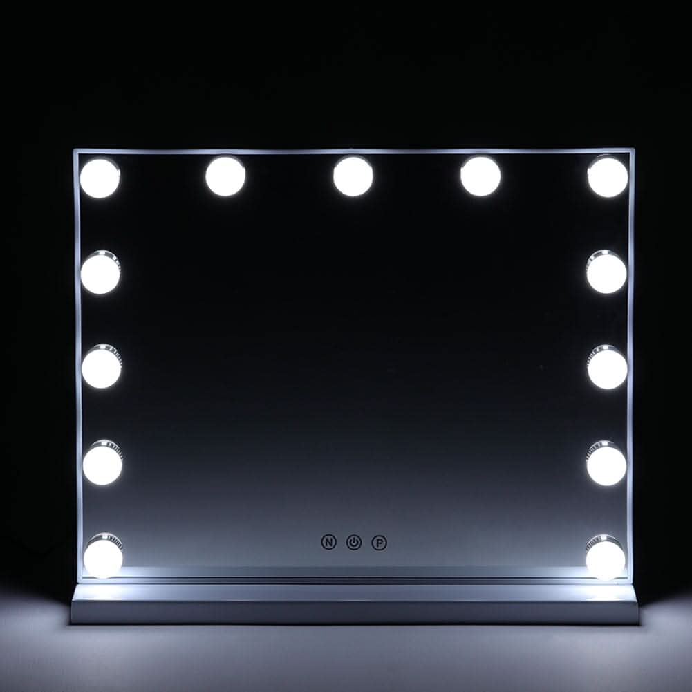 52cm W Fashion Vanity Hollywood Mirror with LED Light & Touch Dimmable Bulb