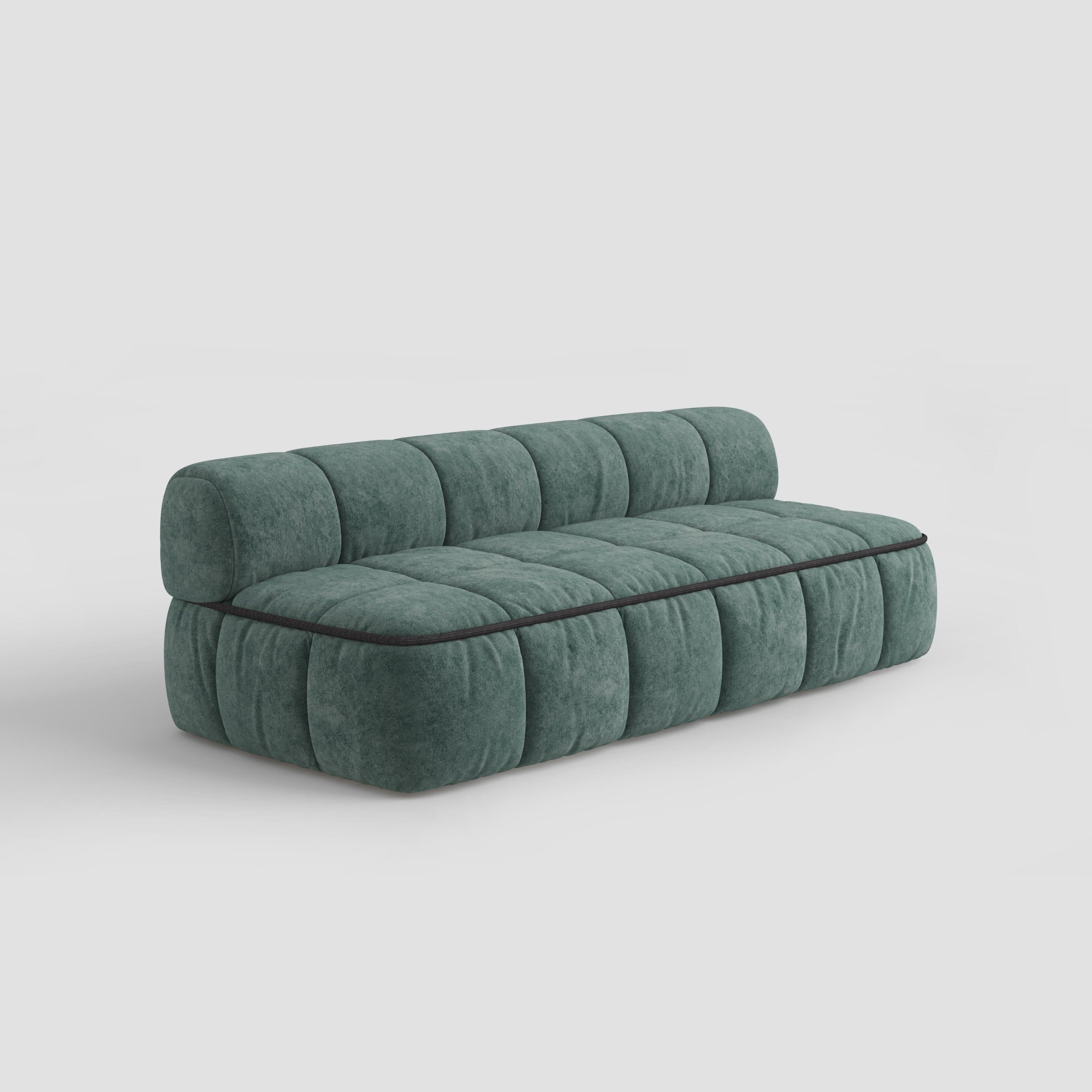 Convertible Sofa Bed with Sleeping Bag Style and Removable Cover
